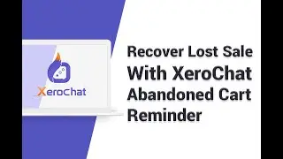 Recover Lost Sale With XeroChat Abandoned Cart Reminder