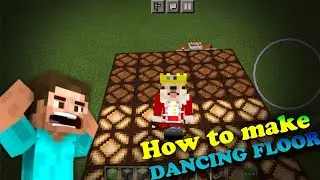 how to make dancing floor in minecraft