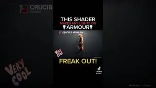 CRUCIBLE VERMILION SHADER IS NUTS 🥜!