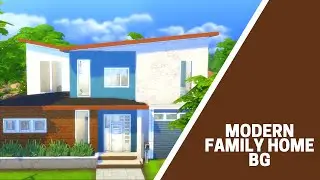 Modern Family Home BG | The Sims 4