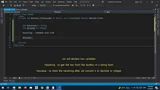 Convert Hexadecimal to decimal  vb.net