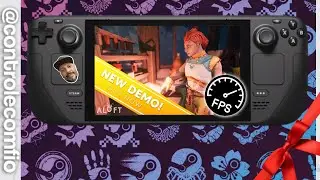 Beta de Aloft com média de 20 FPS no Steam Deck! Jogo ainda pode mudar muito!