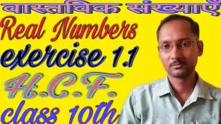 Real Number||exercise1.1||Class 10