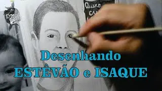 Speed Drawing ESTÊVÃO E ISAQUE #diegomarinhoilustrador