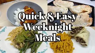 Quick and Easy WEEKNIGHT DINNERS || 20 Minutes Or LESS!