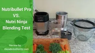 Nutribullet vs Ninja Blending Test