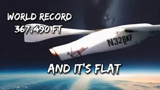 THE HORIZON AT A WORLD RECORD 367,490 FT & IT'S FLAT