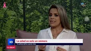 La edad es sólo un número, TÚ actitud determina cuánto vives.