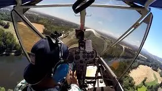 Ride shotgun in the Rans S-12XL for a tour of Albany, OR and a couple buzz jobs.