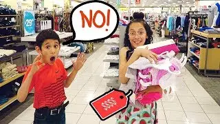 Anything My SISTER Can Carry, I'll Buy It Challenge! 😱