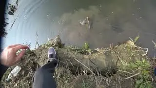 Охота с Рогаткой с дроном SLINGSHOT FISHING