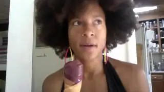 Sistah Vegan Eats: Blueberry Avocado Sorbet.Yumminess