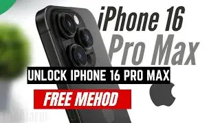 SIM PIN CODE Unlock iPhone 16 Pro Max