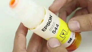 Precisa ou não precisa furar o bico para carregar a impressora? - Garrafa de tinta de impressora