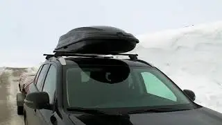 Териберка, дорога, апрель 2021 год