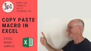 Copy Paste Macro in Excel