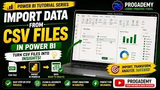 Import Data - CSV files - Power BI Desktop