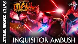 Maul & Jedi vs Marrok & the Crow (Star Wars: Maul Shadow Lord) | Star Wars Clips