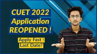 Cuet UG 2022 Application Reopened ! Apply fast ! last Date ?? Central University Admission Malayalam