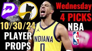 PRIZEPICKS UNDERDOG NBA WEDNESDAY 10/30 CORE PLAYER PROPS!!