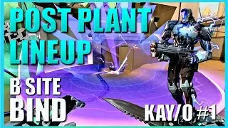 KAYO LINEUP GUIDE - BIND -  Post Plant Grenade Setup  #1 - B Site - Default
