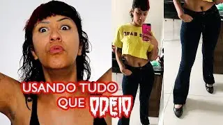 USEI TUDO QUE ODEIO POR UM DIA (um prato cheio pros haters) | NOSFEROTIKA