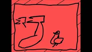 BIRD GETS HAMMERED animation