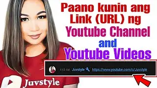 PAANO KUNIN ANG LINK NG YOUTUBE CHANNEL