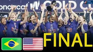 NO ROOM FOR ERROR! USA Edge Brazil In An Absolute Gold Cup Thriller | Highlights