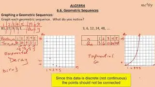 A 6.6, Geometric Sequences(E)
