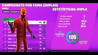 MEU PRIMEIRO CAMPEONATO NO COMPETITIVO DO FORTNITE  | TOP 1700