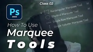 How to use Marquee Tools in Photoshop for Beginners - اردو / हिंदी`