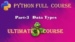 Python Data Types | python | full python course | #python #pythonprogramming