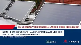 Neue Heizung für alte Häuser, Spitzenlast und der Spezialfall Gas-Etagen-Heizung