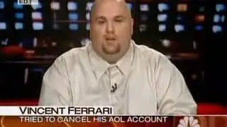 AOL - Cancelling an Account - A bad Customer Experience that ended up on the TV