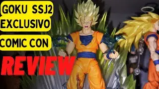 GOKU SSJ2 SH FIGUARTS SDDC EXCLUSIVO EVENTO (unboxing BR)