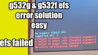 g532g | g532f | efs failed | E:failed to mount efs Invalid argument