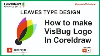 How to make new logo design in coreldraw| make design vis bug logo design in coreldraw
