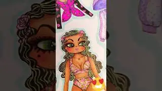 #бумажныекуклы