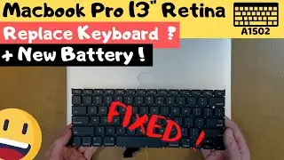 Macbook Pro 13 Retina Keyboard Replacement