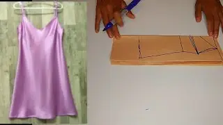 طريقة تفصيل قميص نوم نسائي بكل سهول وفي دقائق