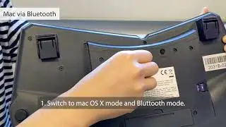 PERIBOARD-613 | How to Connect via Bluetooth and 2.4 G | Perixx