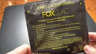 Fox seal tm оклюзивный пластырь.