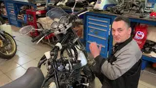 Хонда СБ400 регулировка клапанов VTEC