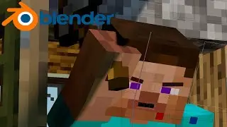 Como hacer una animación de Minecraft en blender | #10 | Acabando de animar la cara