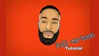 How to draw a cartoon quick // Adobe draw