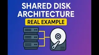 Shared Disk Explained with Real Example ( Chefs and Fridge)