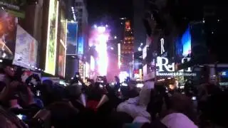 Times Square ball drop 2013