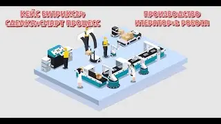 Сделка и смарт процессы для Производства товаров. Бизнес-процесс  с помощью Итератора и 2 роботов.