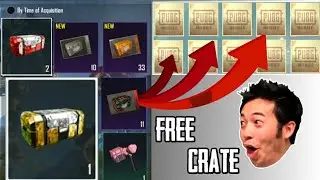 Opening FREE CRATES | PUBG KR MOBILE